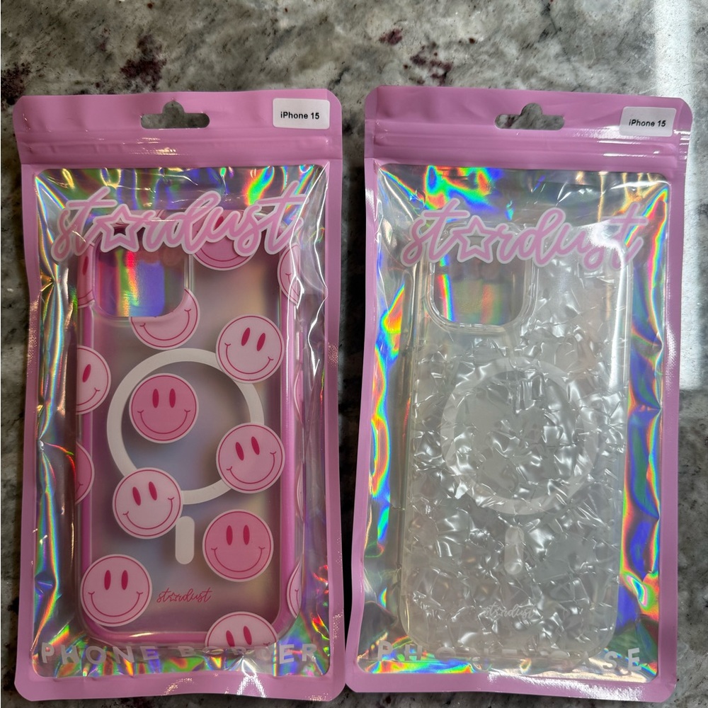 Stardust by Allie iPhone 15 MagSafe cases